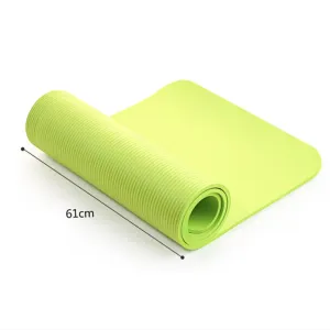 4 Colors Yoga Mat Exercise Pad Thick Non-slip Folding Gym Fitness Mat Pilates Supplies Non-skid Floor Play Mat