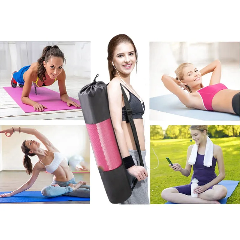 4 Colors Yoga Mat Exercise Pad Thick Non-slip Folding Gym Fitness Mat Pilates Supplies Non-skid Floor Play Mat