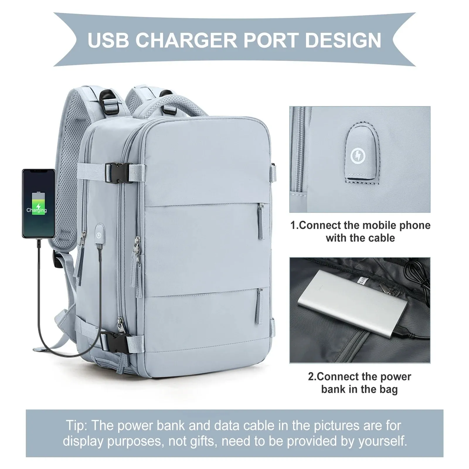 40x20x25cm Travel Carry on Ryanair Backpack
