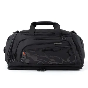 93brand "Construct" Convertible Gear Bag (Duffel/Backpack Hybrid) - Black