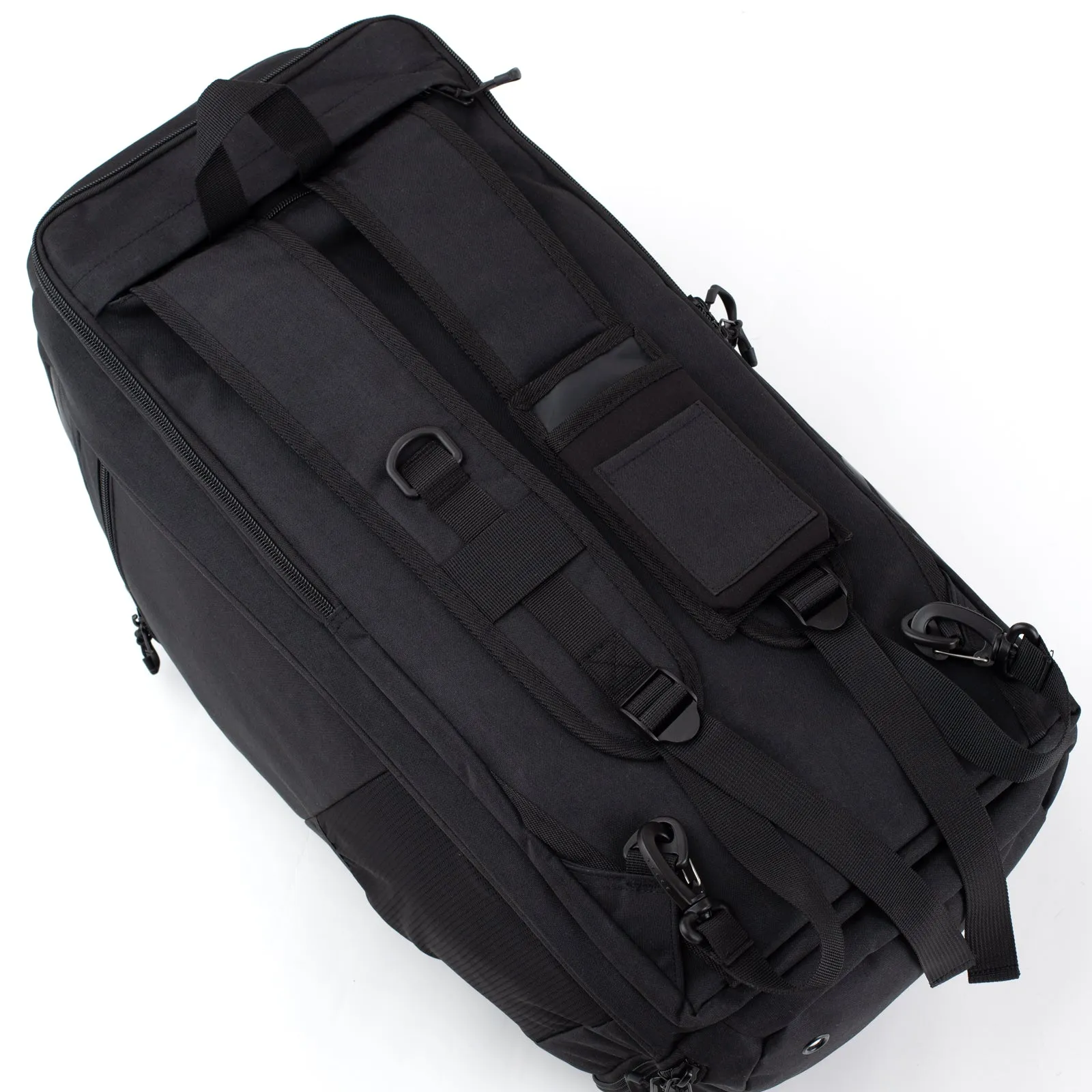 93brand "Construct" Convertible Gear Bag (Duffel/Backpack Hybrid) - Black