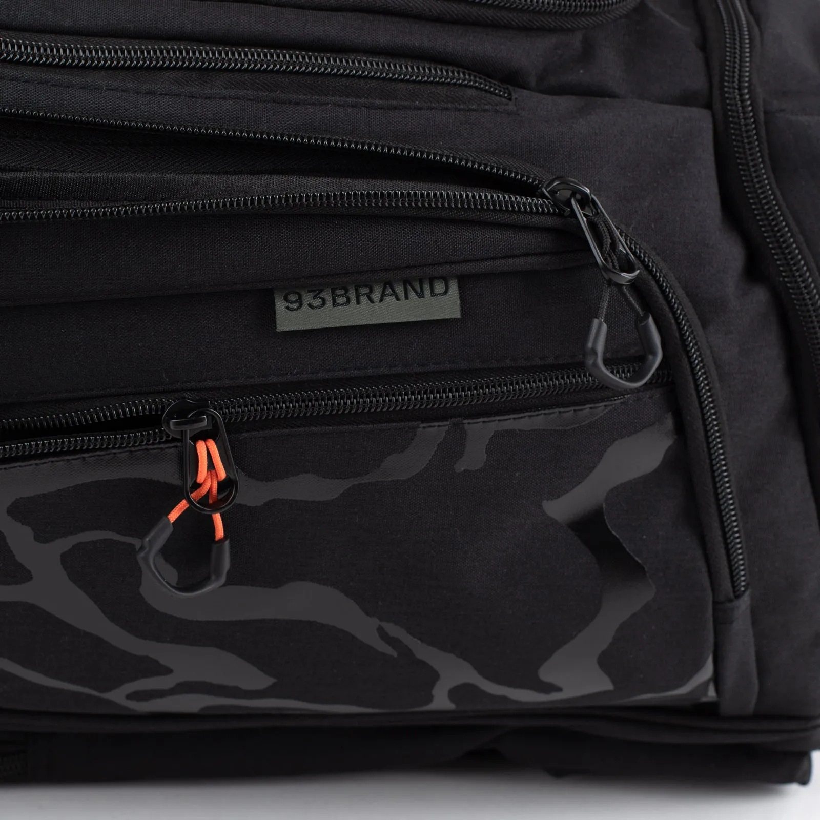 93brand "Construct" Convertible Gear Bag (Duffel/Backpack Hybrid) - Black