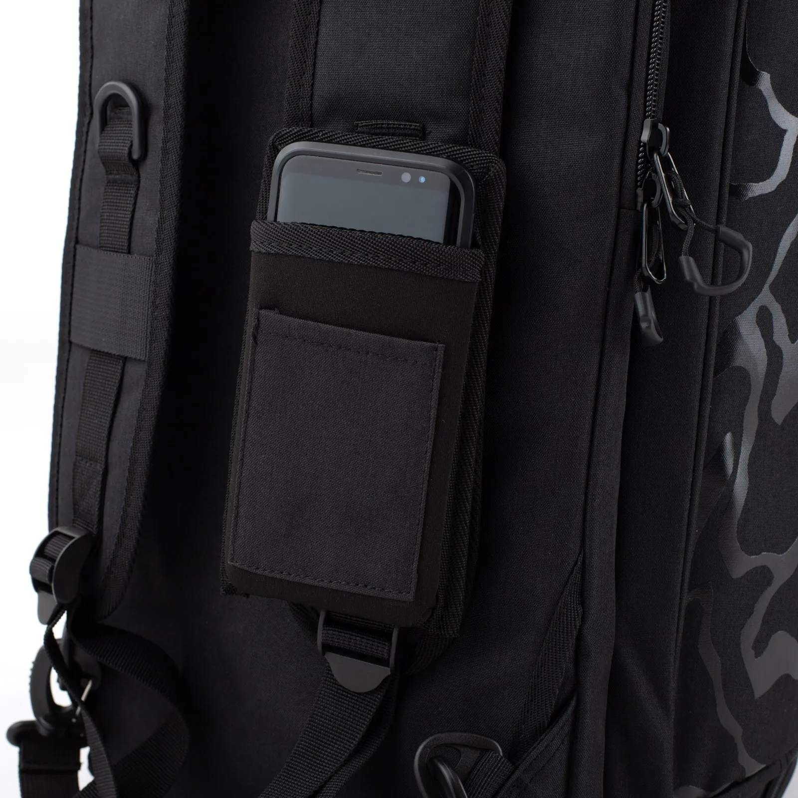 93brand "Construct" Convertible Gear Bag (Duffel/Backpack Hybrid) - Black