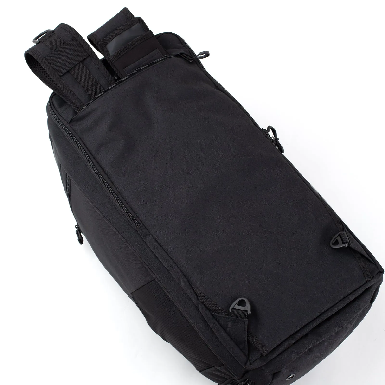 93brand "Construct" Convertible Gear Bag (Duffel/Backpack Hybrid) - Black