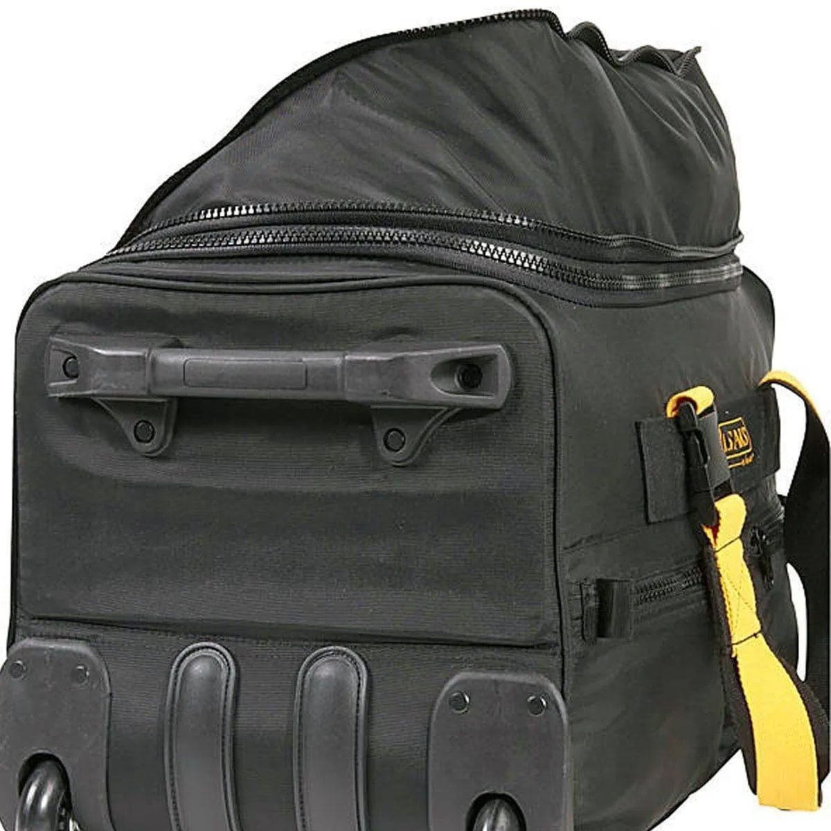A. Saks 20" Expandable Lightweight and Durable 420D Nylon Wheeled Duffel Free Shipping