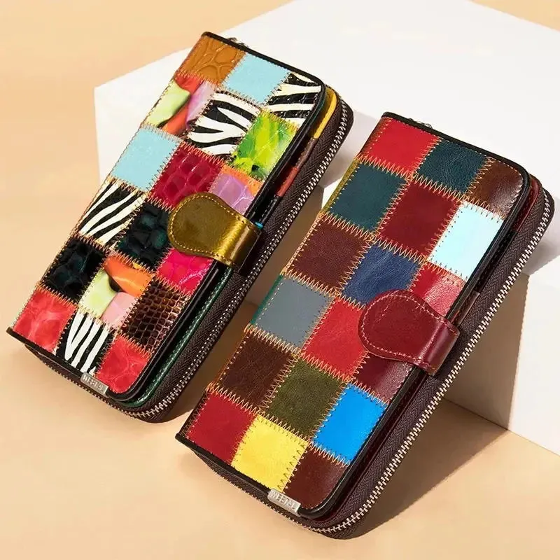 Elisee | women's vintage leather wallet