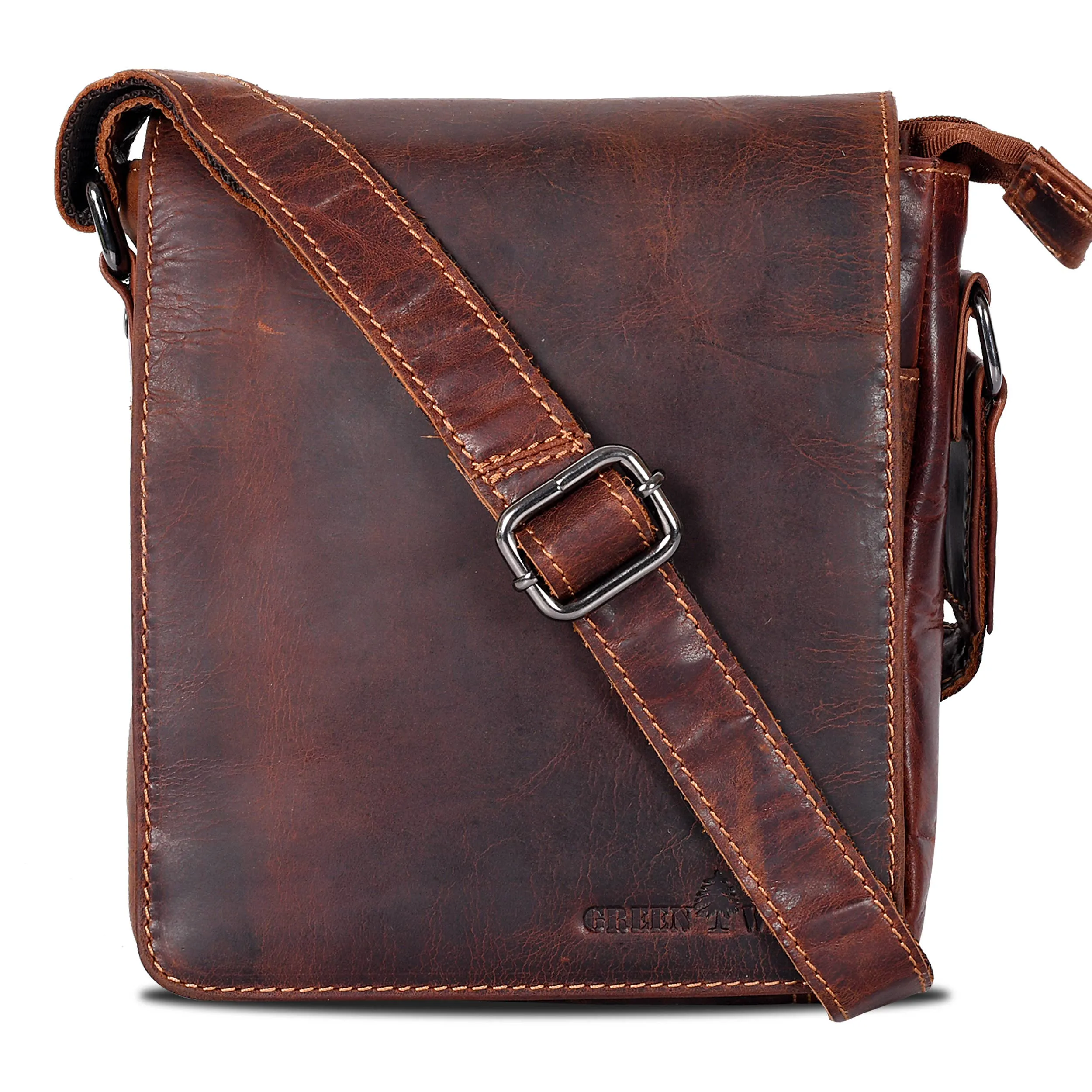 Greenwood Leather - Leather Shoulder Bag Luna