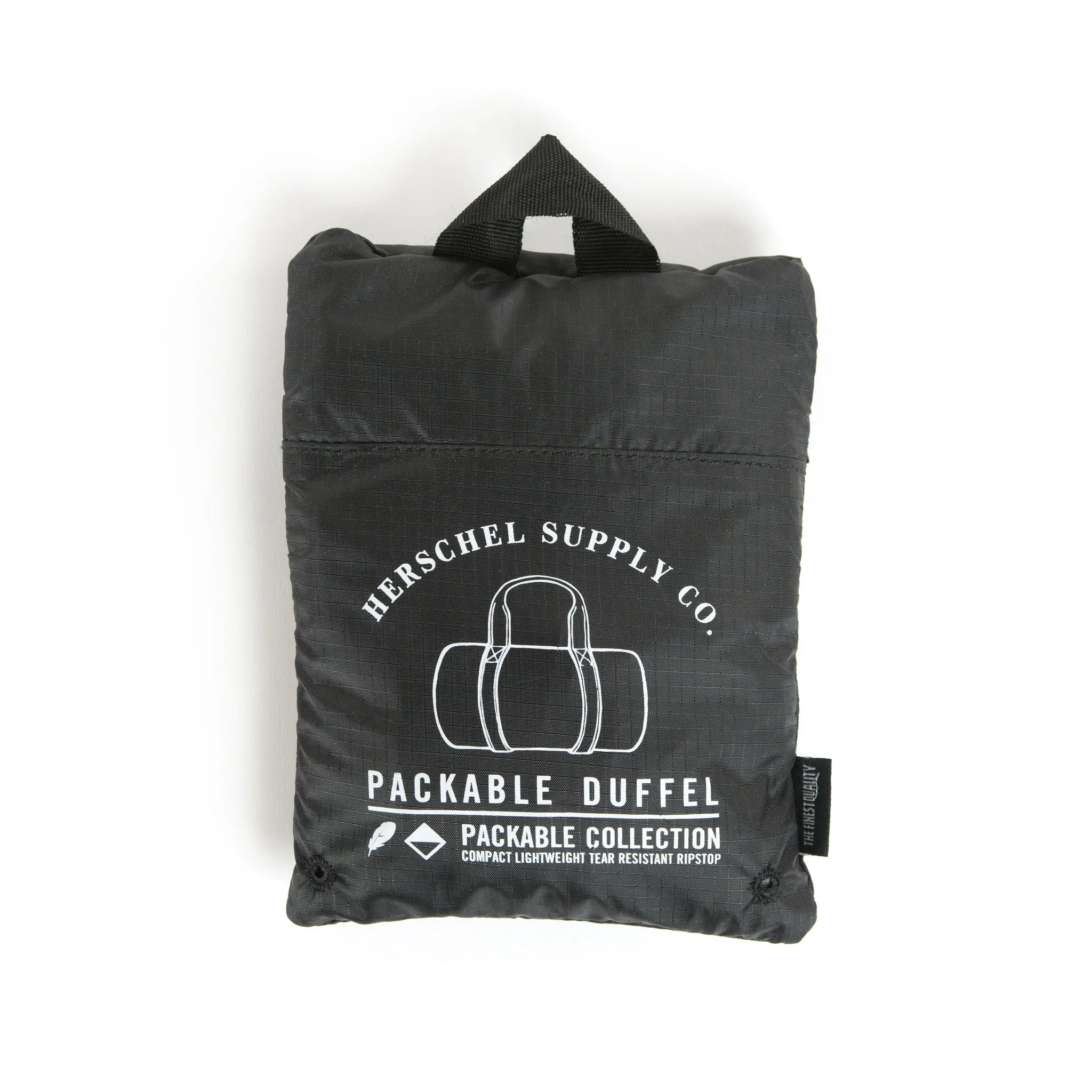 Herschel Supply Packable Duffel Bag - Black