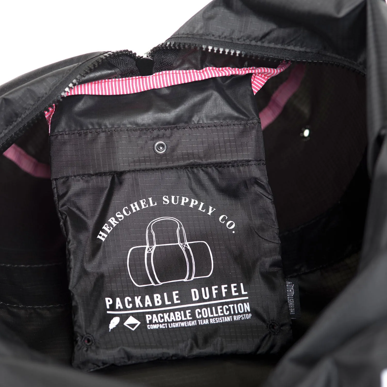 Herschel Supply Packable Duffel Bag - Black