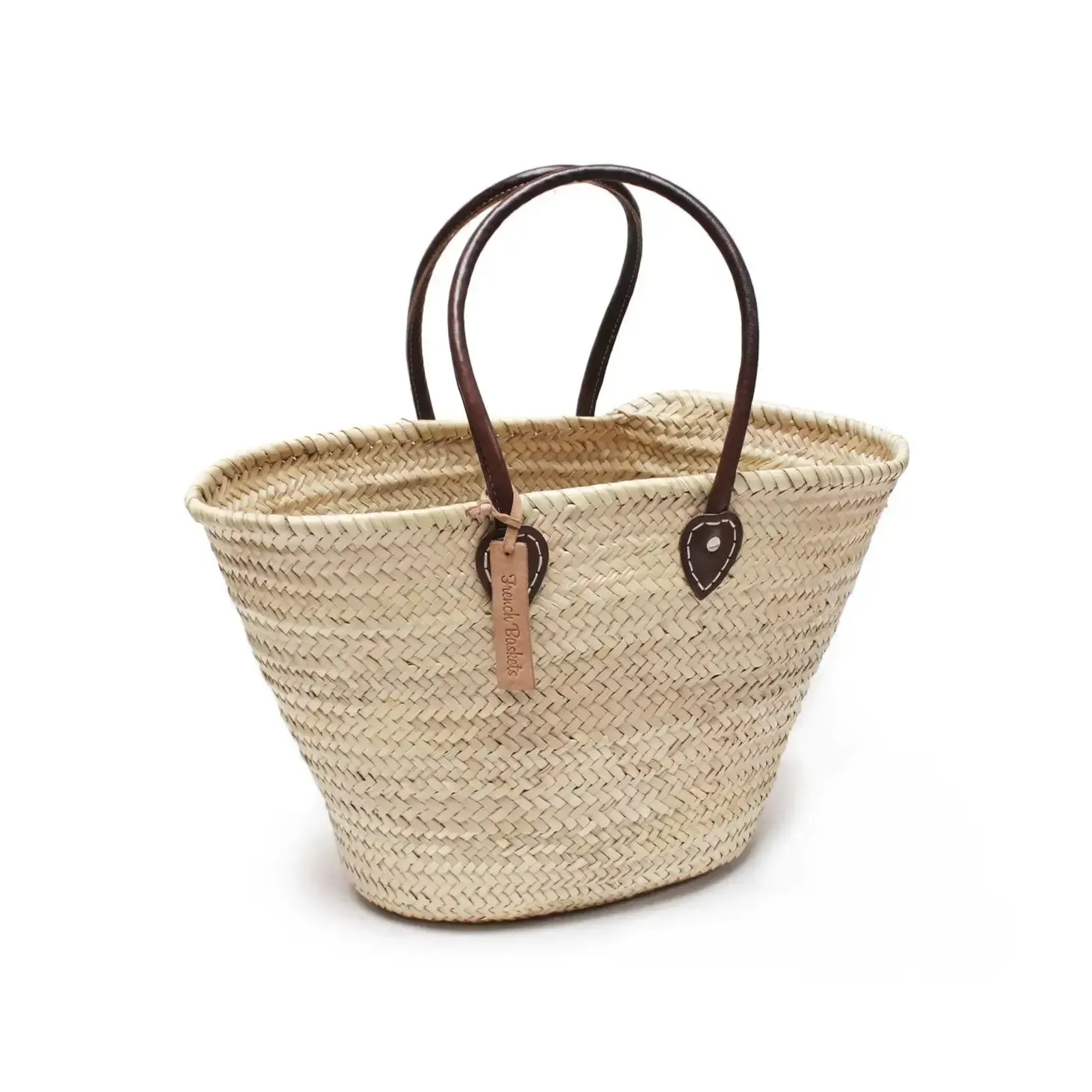 Large Straw Bag with Shoulder STraps