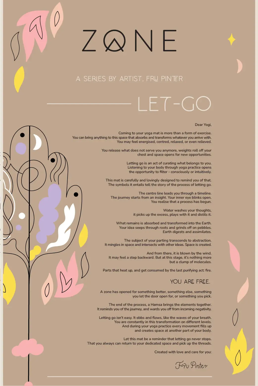Let Go Cork Yoga Mat