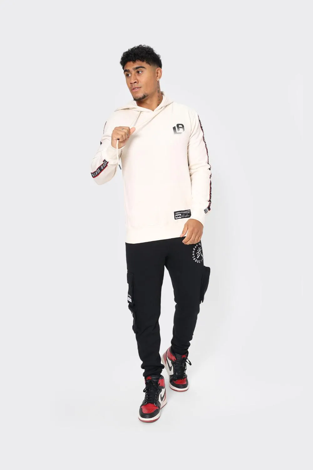 London Attitude "Keep Calm & Carry On" Printed Hoodie