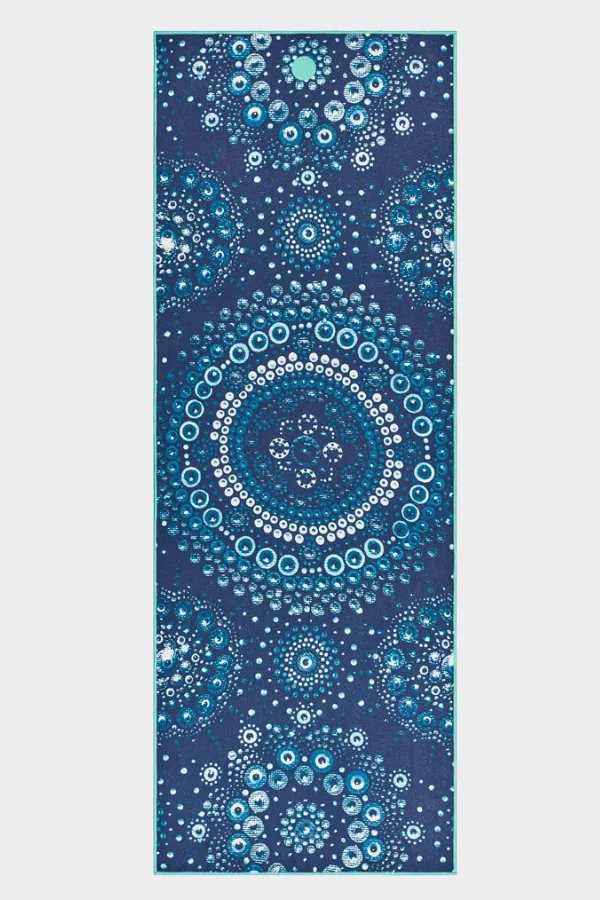 MANDUKA // YOGITOES SKIDLESS MAT TOWEL - BUBBLES