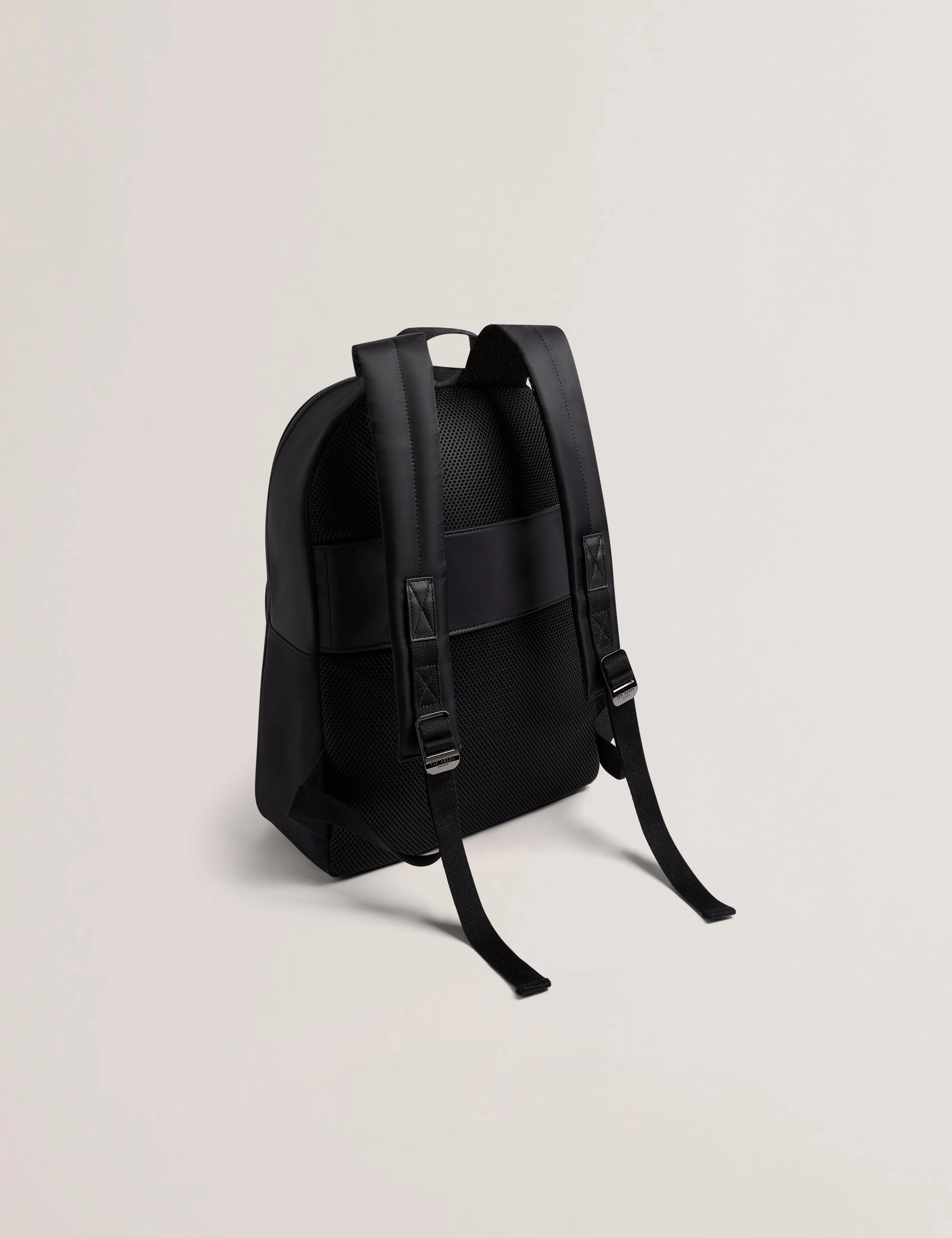 Niile Nylon Tb Script Backpack Black