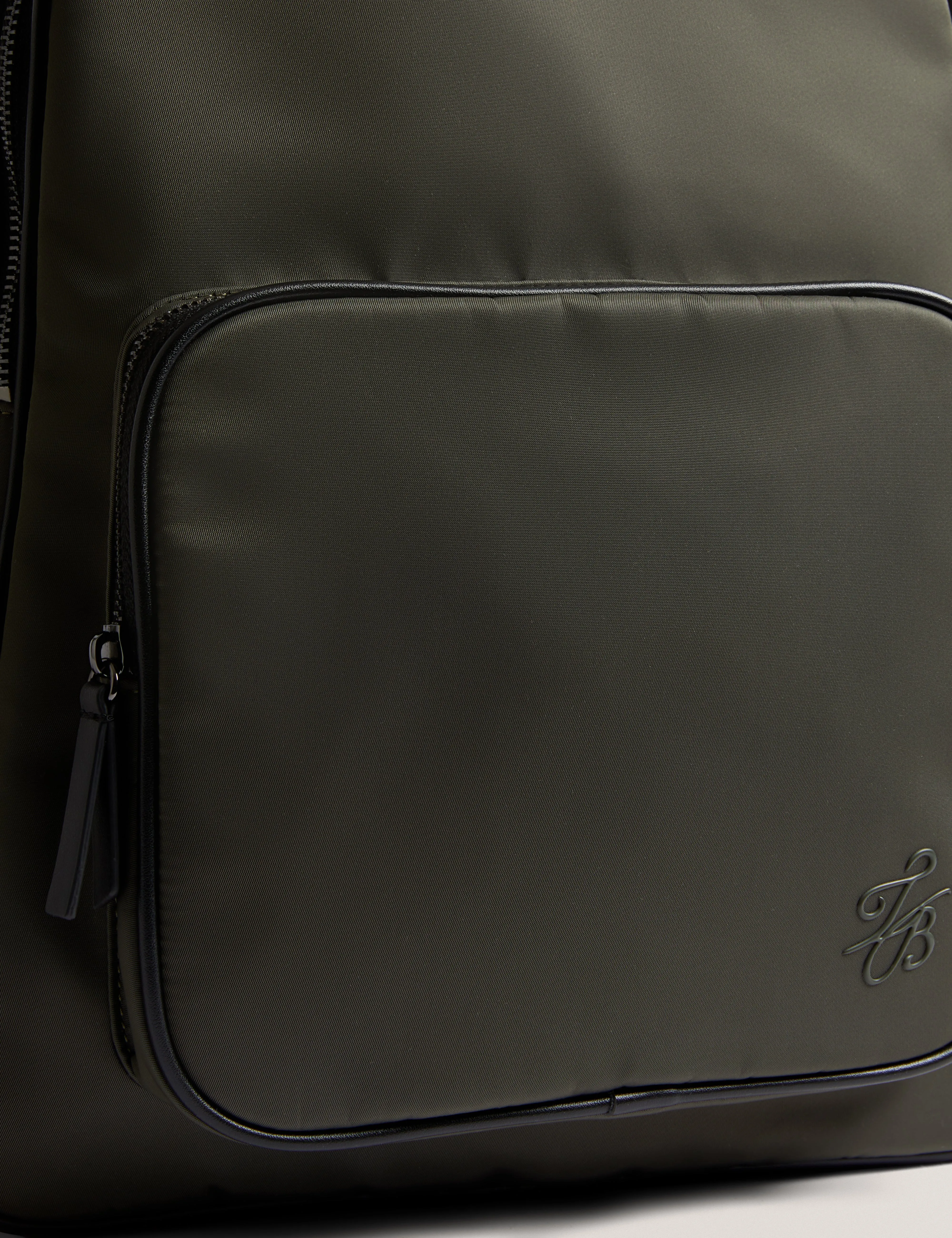 Niile Nylon Tb Script Backpack Khaki