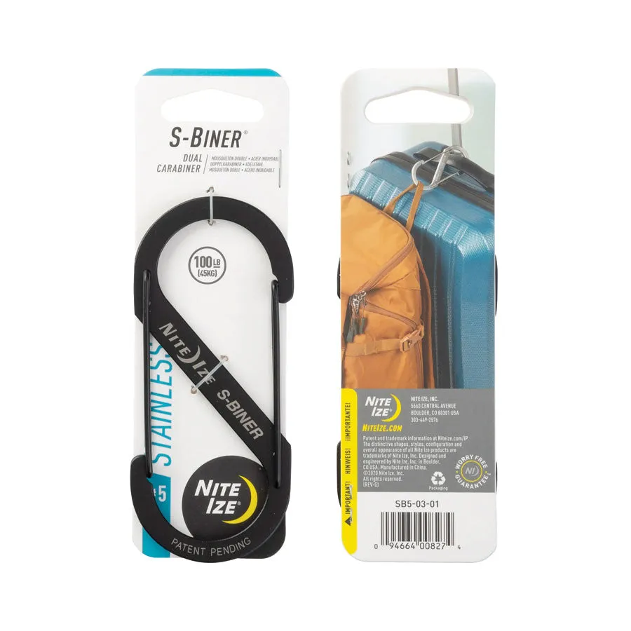 Nite Ize S-Biner Dual Carabiner Stainless Steel