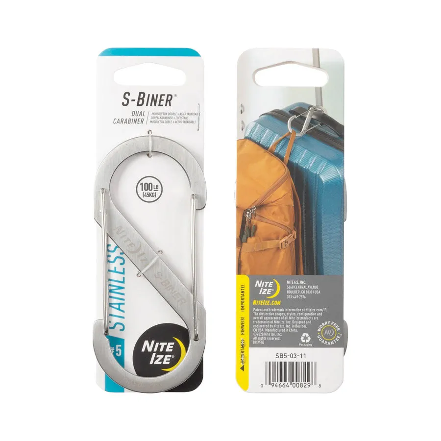 Nite Ize S-Biner Dual Carabiner Stainless Steel