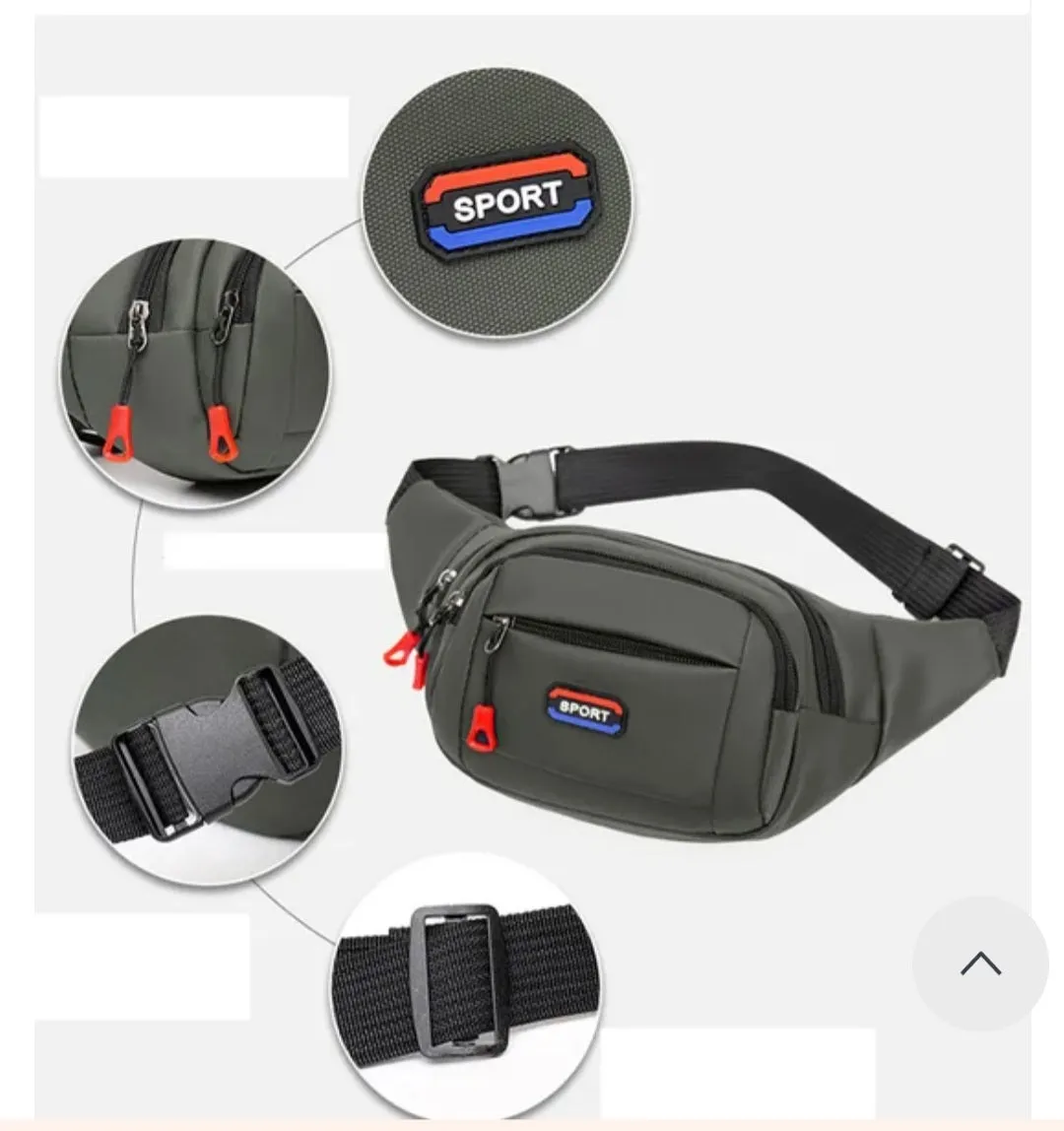 Nylon Men's waist bag