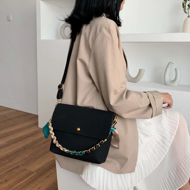 SCRUB LEATHER BAG