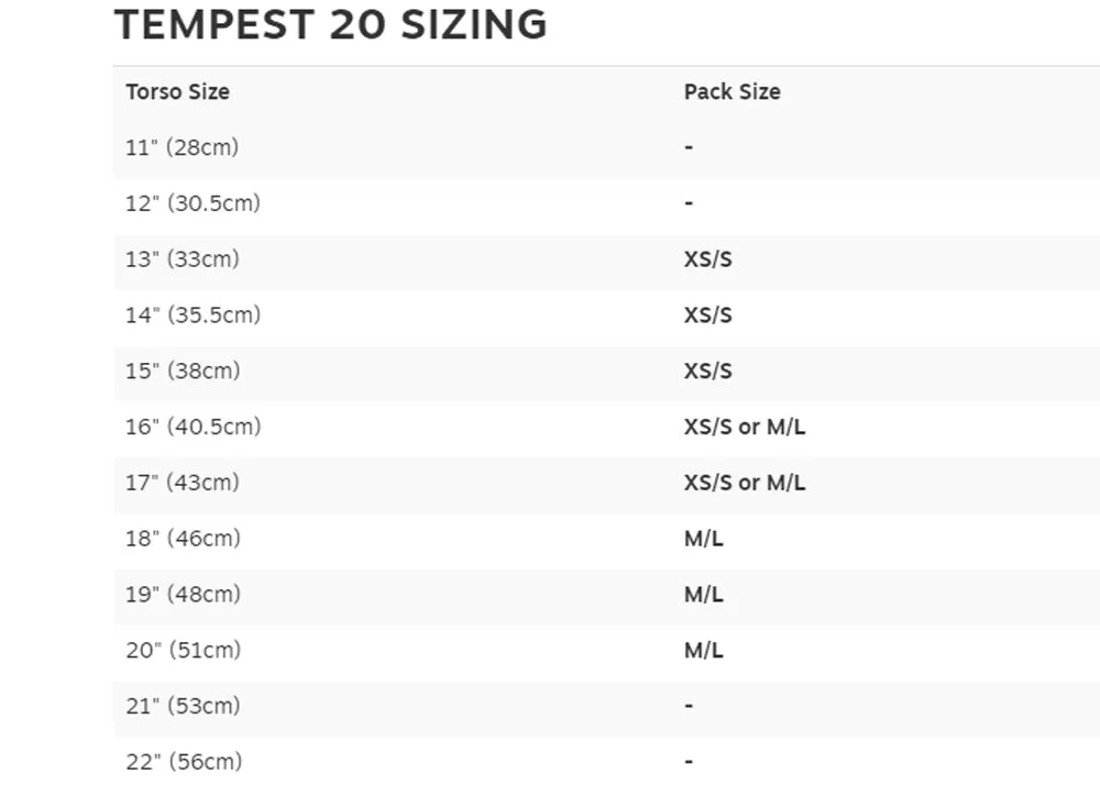 Tempest 20